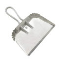 Industrial Aluminum Metal Dustpan with rolled handle